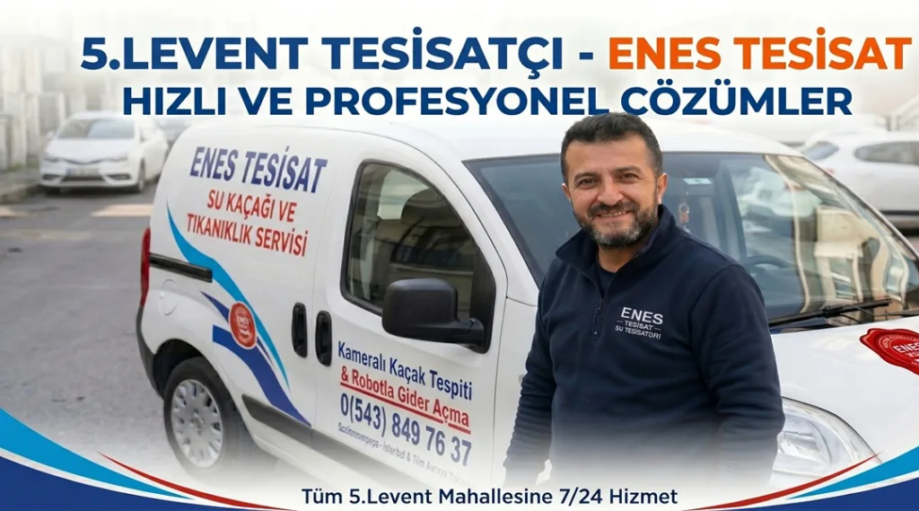 5. Levent Su Tesisatçısı