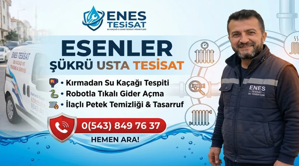 Esenler Su Tesisatçısı