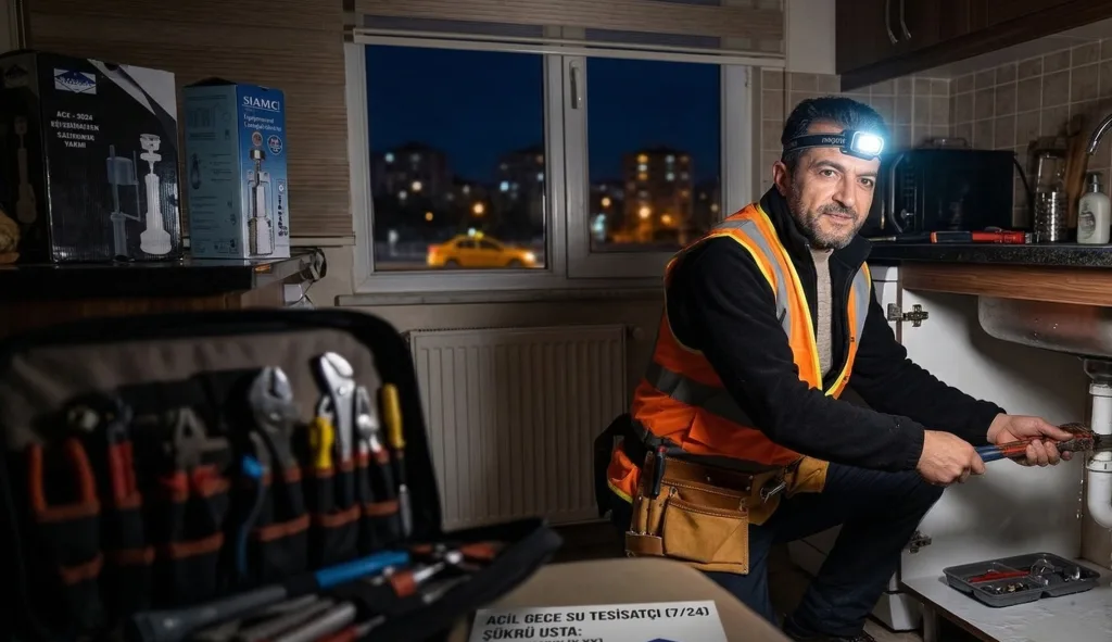 Gece Açık Su Tesisatçı Ustası