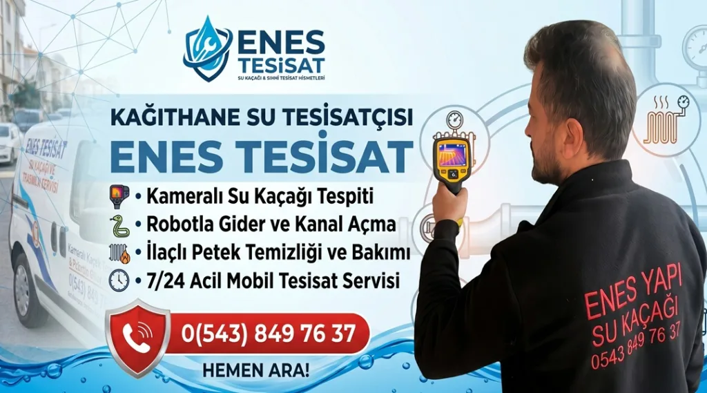 Kağıthane Su Tesisatçısı